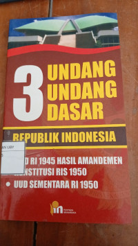 3 Undang - Undang Dasar