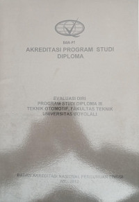 Akreditasi Program Studi DIploma