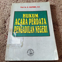 Hukum Acara Perdata Pengadilan Negeri