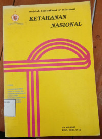 Majalah komuniasi & Informasi Ketahanan Nasional