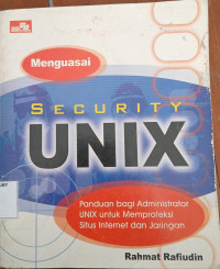 Menguasai Security UNIX