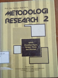 Metodologi Research 2